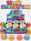 Rainbow & Glitter Squeeze Dumplings (8,5 cm) - Mystery Box