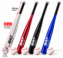 Klassisk baseballbat i blank aluminium fra JIAN WU. Battet har et solidt design, sort greb og fås i flere flotte farver. Velegnet til fritidsbrug, træning og baseball-inspirerede aktiviteter.&nbsp;
Leveres med baseball.