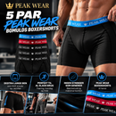 5 Par PEAK WEAR Bomulds Boxershorts