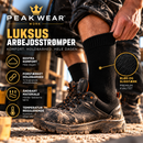 36 Par (+12 PAR GRATIS) Sorte Luxus Arbejdsstrømper