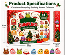 Squishy Julekalender 2026 – Mystery Mini Dumpling | 24 Overraskelser