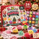 Squishy Julekalender 2026 – Mystery Mini Dumpling | 24 Overraskelser
