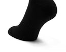 12 Par PEAK WEAR Sorte Luxus Ankelsokker - 123Marked