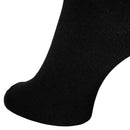 6 Par PEAK WEAR Sort Ankel Bambusstrømper - 123Marked