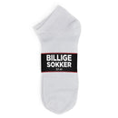 36 Par Hvide Billige kvalitets Ankelsokker/Footies - 37-41 / Hvid / 36 Par - 123Marked