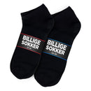 36 Par Sorte Billige kvalitets Ankelsokker/Footies - 123Marked